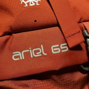 Ariel 65 hiking backpack